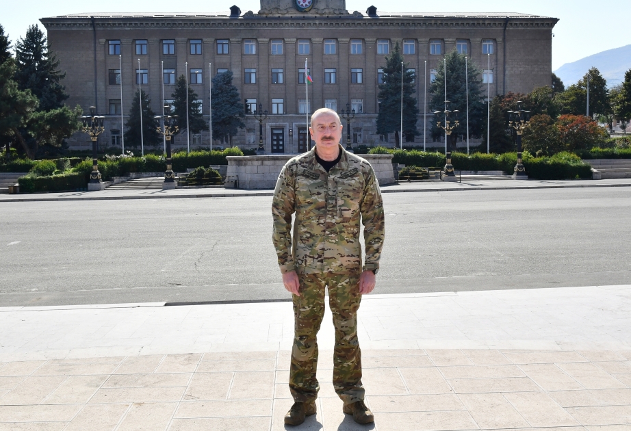 Präsident Ilham Aliyev: Vor zwanzig Jahren habe ich es mir zur vorrangigen Aufgabe gemacht, in allen unseren damals besetzten