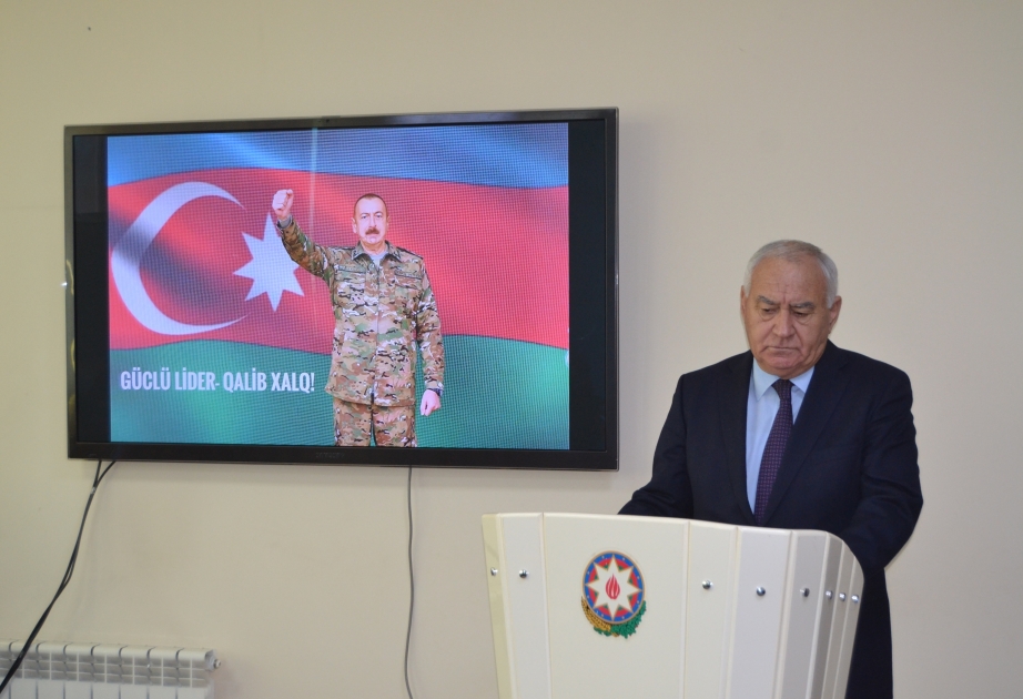 Füzulidə “Güclü Lİder-Qalib Xalq” adlı tədbirdə ölkəmizin uğurlarından danışılıb