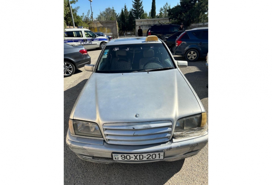Narkotik qəbul edərək taksi xidməti göstərən sürücü cərimələnib