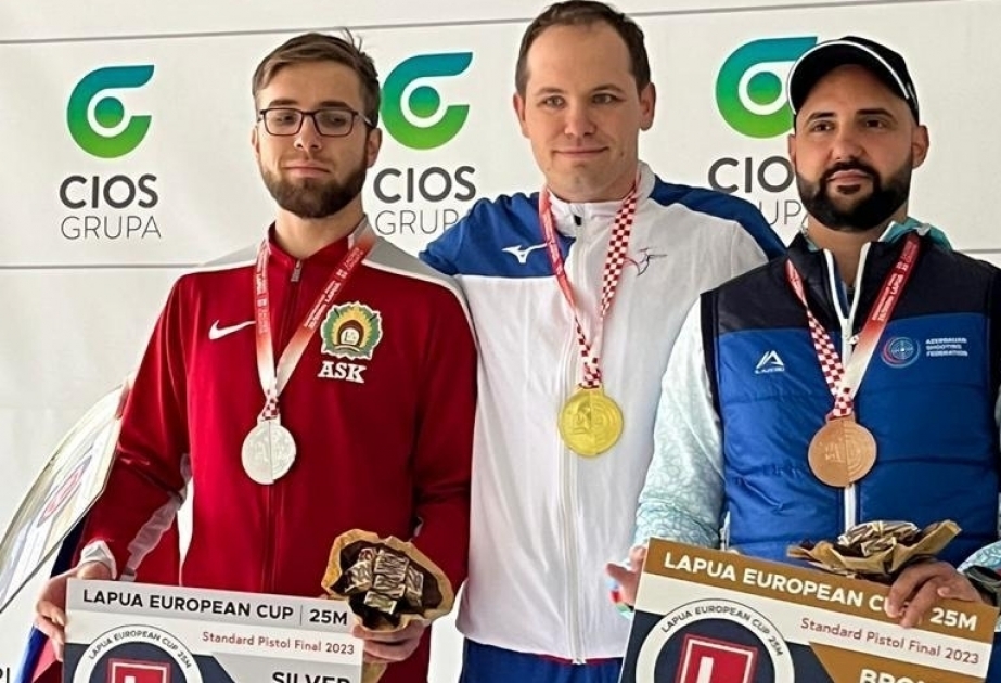 El tirador azerbaiyano gana la medalla de bronce de la Copa de Europa