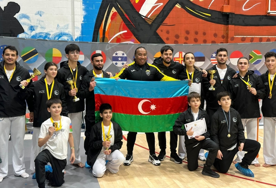 Kapoeyra üzrə Azərbaycan millisi beynəlxalq turnirdə yüksək nəticələr əldə edib