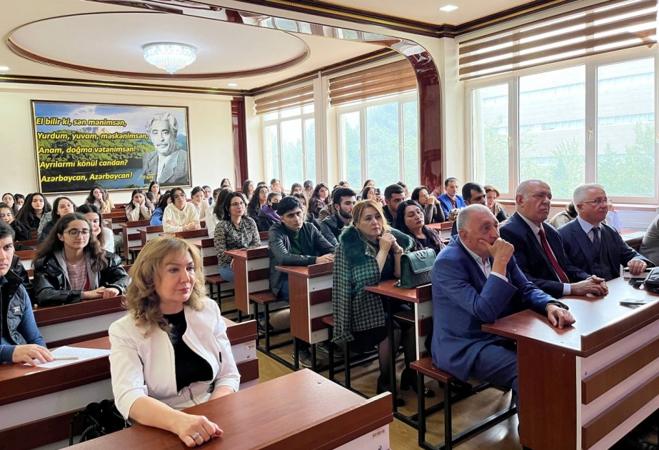 BDU-da Məmməd Arazın 90 illiyinə həsr olunmuş ədəbi-bədii tədbir keçirilib