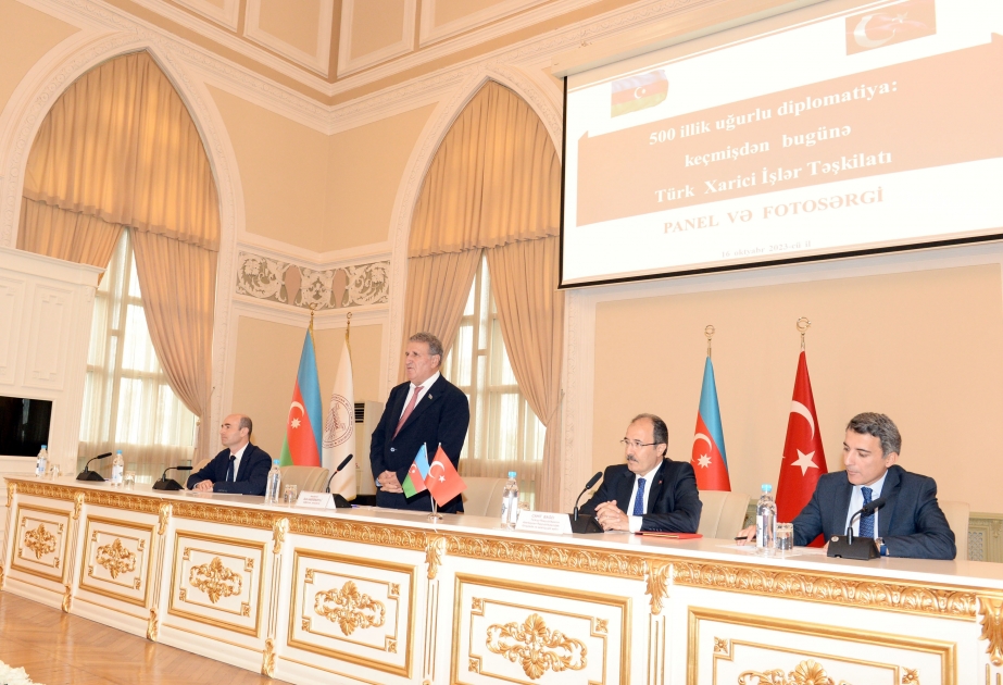 Türk Xarici İşlər Təşkilatının yaradılmasının 500 illiyi ilə bağlı tədbir keçirilib