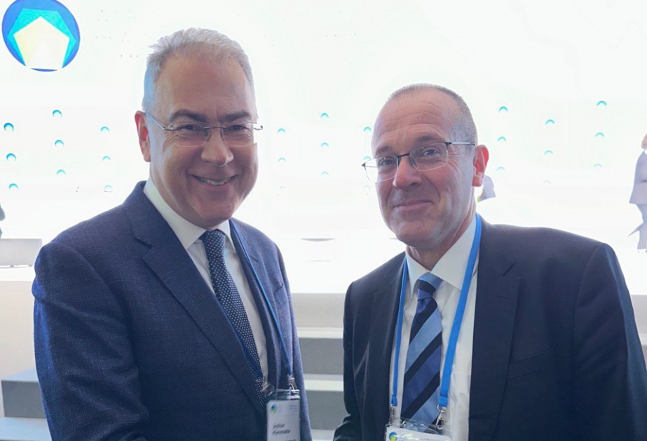 ®  Dövlət Gömrük Komitəsi Tibbi Xidmət İdarəsinin rəisi Ümumdünya Səhiyyə Sammiti - 2023 forumunda iştirak edir