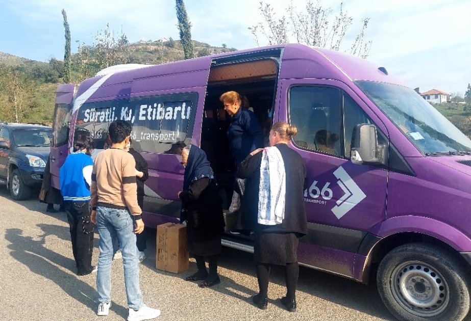 Daha 26 ailə Laçına qovuşub
