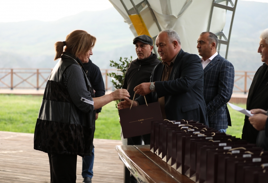 Laçında məskunlaşan daha 26 ailəyə evlərinin açarları təqdim olunub VİDEO