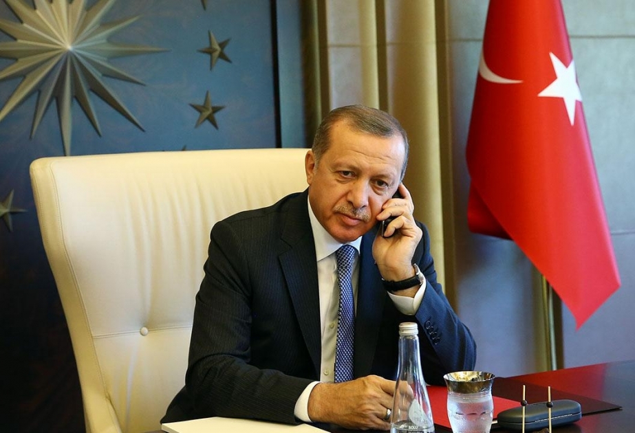Türkiyə Prezidentinin bir neçə dövlət və hökumət rəhbəri ilə telefon danışığı olub