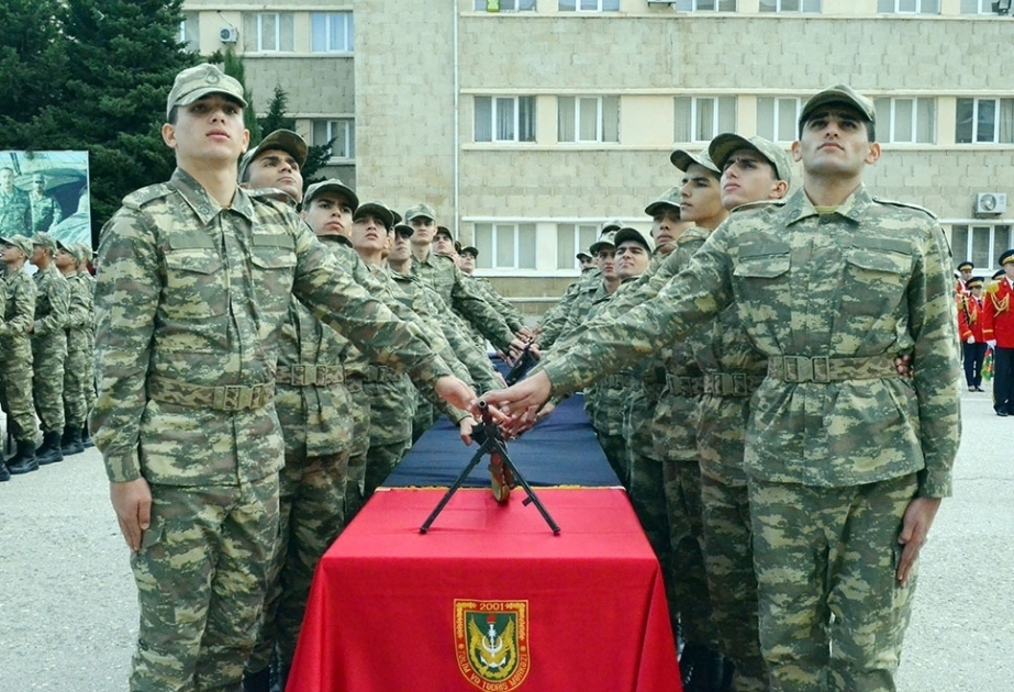 Defense Ministry: Cadets of Warrant officers training course took military oath
