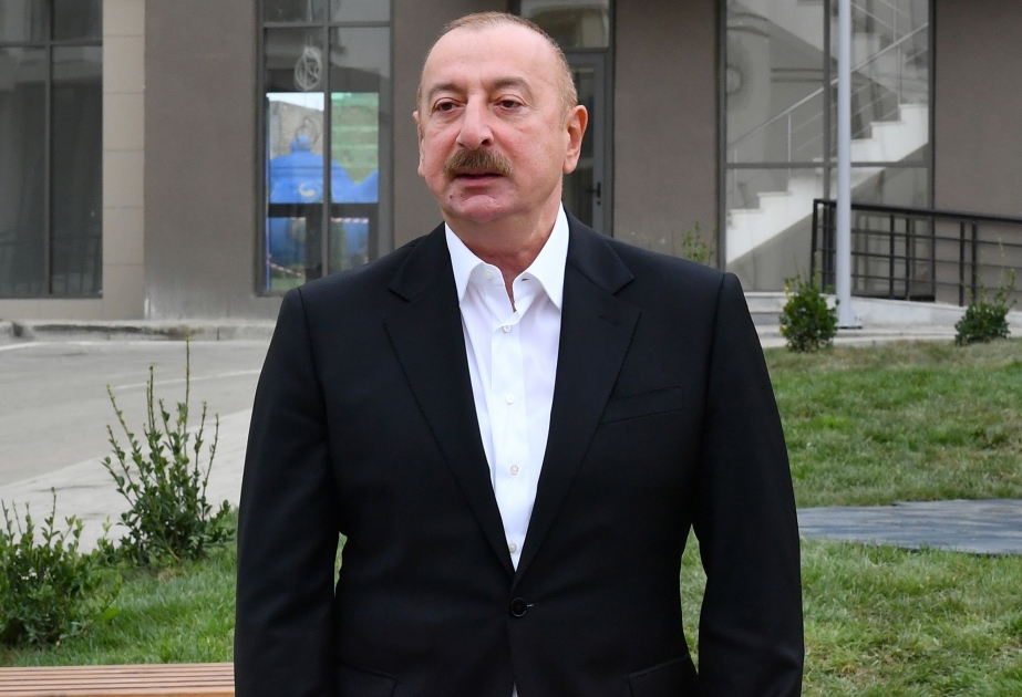 Ilham Aliyev : Le retour des jeunes de Fuzouli dans leur terre natale montre la grandeur de notre peuple