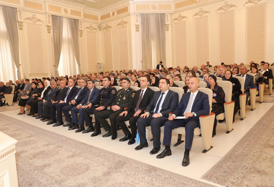 Abşeronda “Böyük yolun uğurlu davamı” mövzusunda konfrans keçirilib