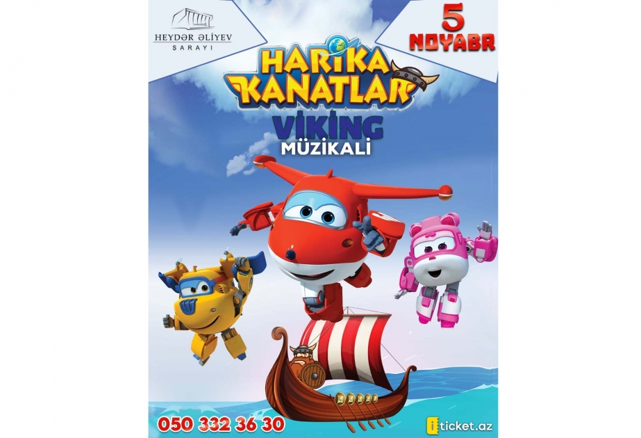 Bakıda “Harika Kanatlar - Viking” musiqili-interaktiv tamaşası təqdim olunacaq