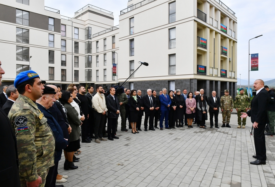 Le président Aliyev : Remporter cette victoire historique dans un terrain géographique aussi difficile, c’est vraiment exceptionnel