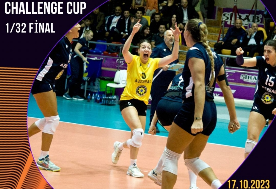 “Azərreyl” voleybol klubu avrokuboklara qələbə ilə başlayıb