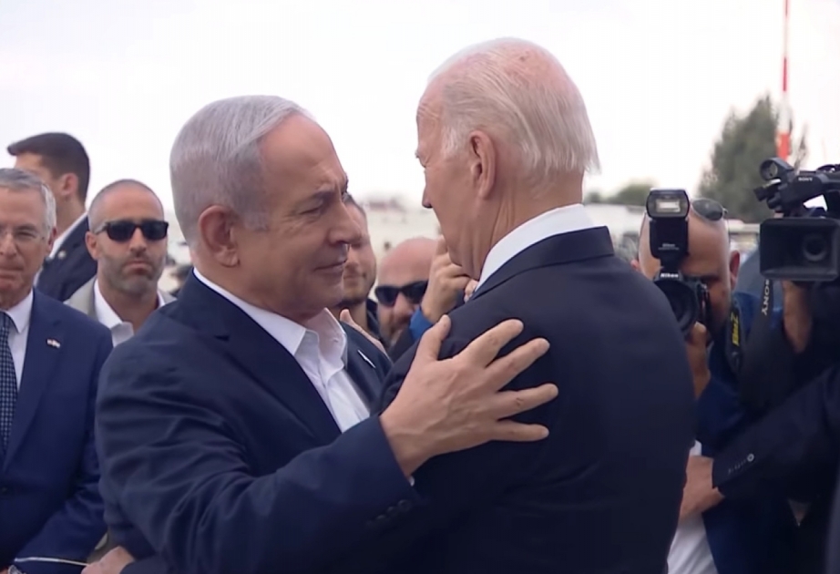 美国总统拜登抵达以色列