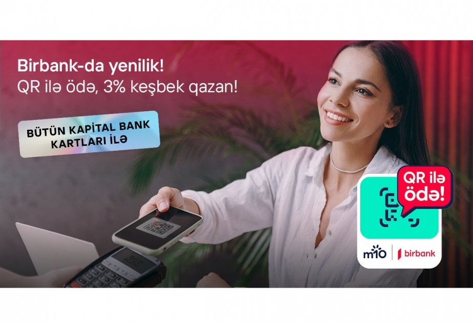 ®  Birbank's new QR Payment option gives 3% cashback