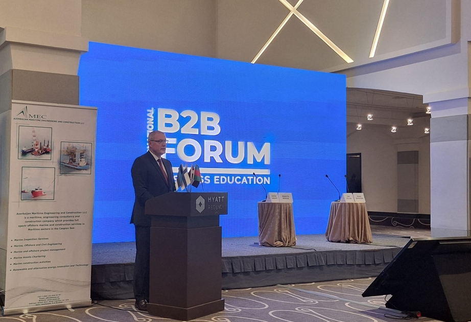 Azərbaycan və Latviyanın biznes strukturları arasında “B2B Education Forum” keçirilib