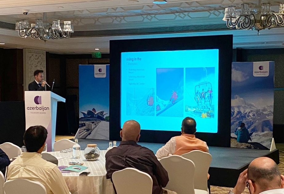 Azerbaijan promotes its tourism in India