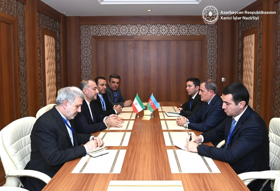 Azerbaijani, Iranian FMs discuss current situation in the region