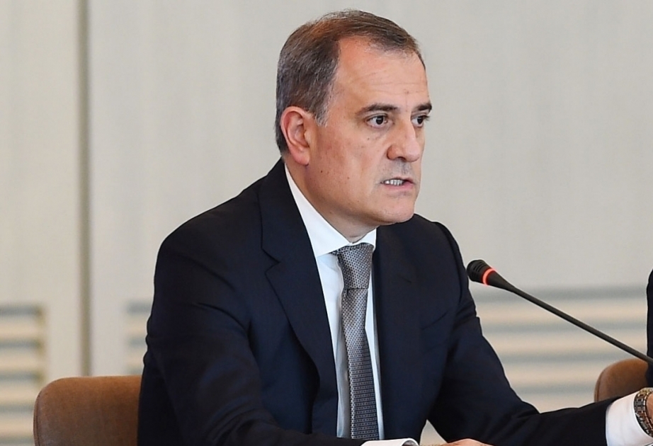 Azerbaijani, Emirati FMs discuss latest developments in Israel-Palestine conflict zone