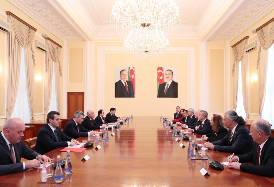 Azerbaijani PM meets with President of Turkish Supreme Court of Appeals