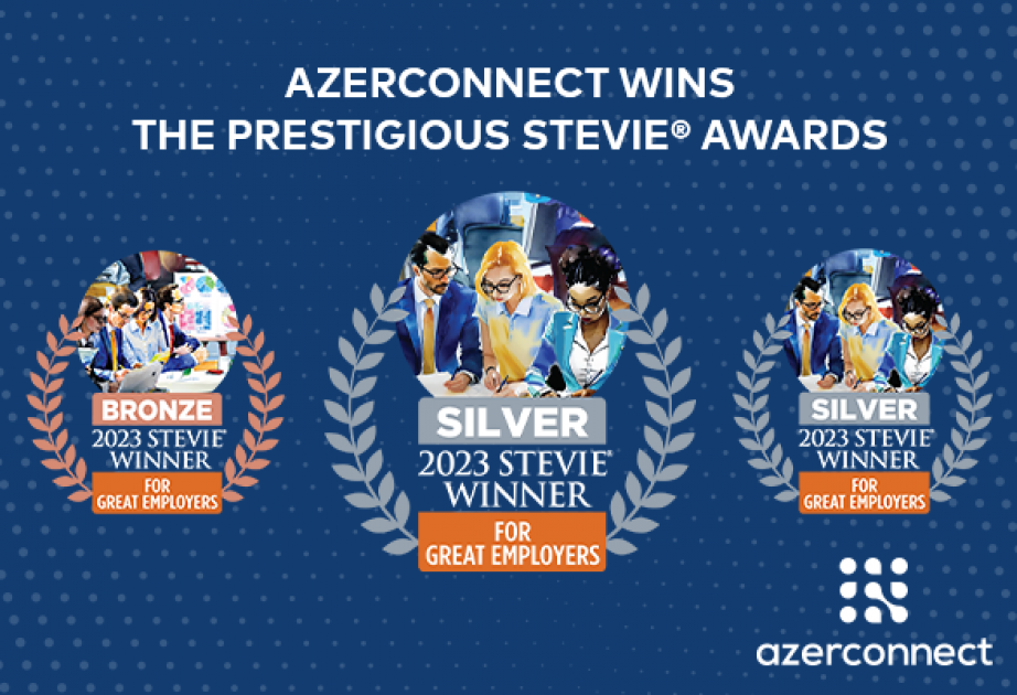 “Azerconnect” nüfuzlu Stevie mükafatına layiq görülüb