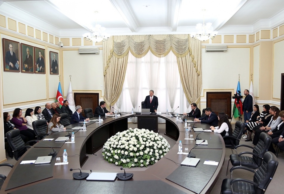 Yeni Azərbaycan Partiyası AMEA Rəyasət Heyəti ilk ərazi təşkilatının iclası keçirilib
