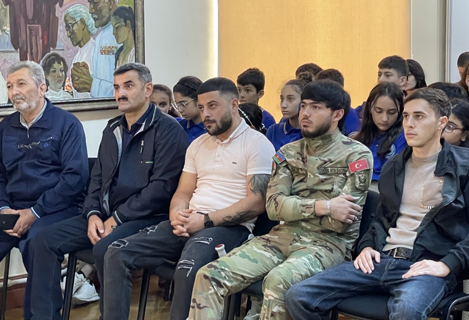 Azərbaycan İstiqlal Muzeyində qazilərlə görüş təşkil olunub