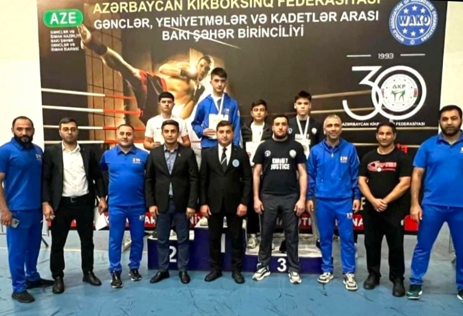 FHN-in kikboksinq komandası Bakı birinciliyinin qalibi olub
