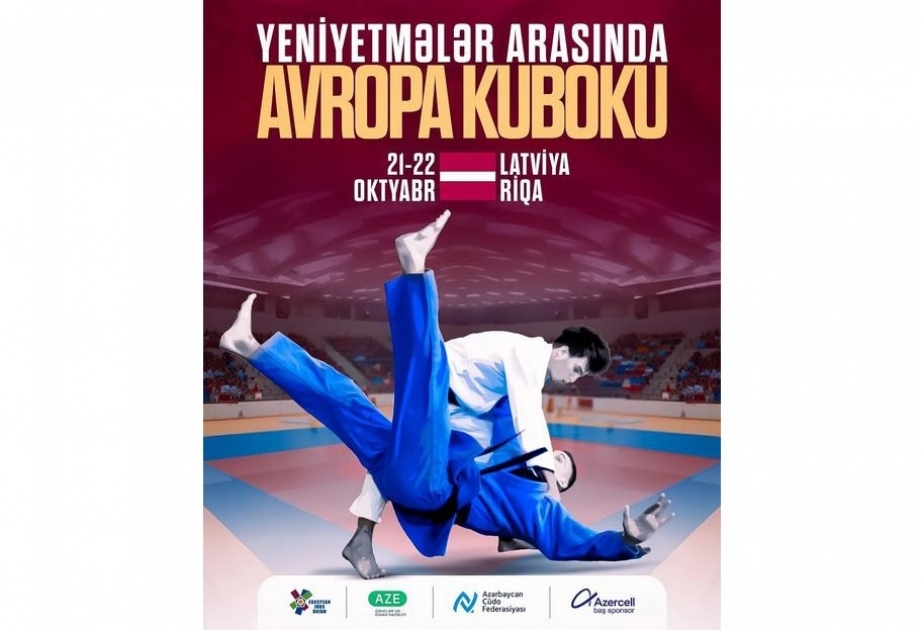Los judokas azerbaiyanos competirán por las medallas en la Copa de Europa Cadete de Riga 2023