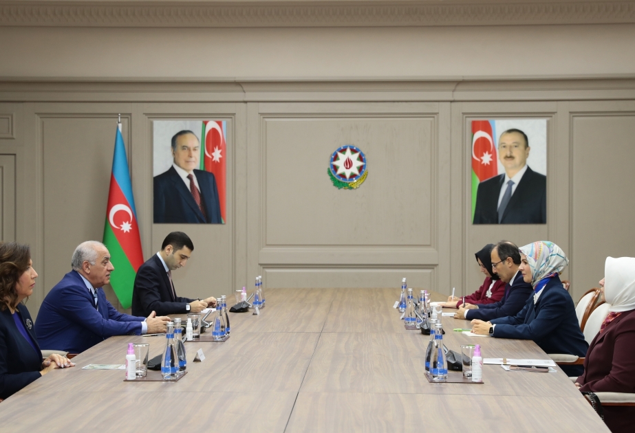 Azerbaijani PM meets with Turkish Minister of Family and Social Services
