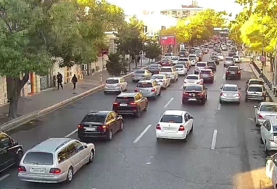 Paytaxtda bir sıra yollarda sıxlıq müşahidə olunur