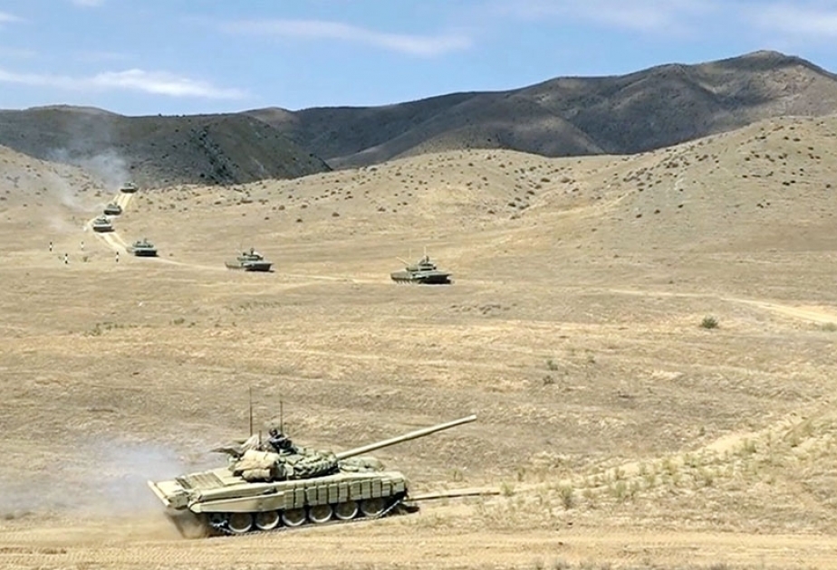 Se celebran entrenamientos preparatorios para las maniobras conjuntas Azerbaiyán-Türkiye en Najchiván
