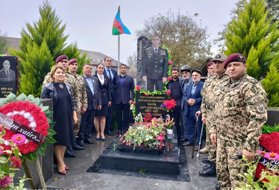 Vətən Müharibəsi Qəhrəmanı Şixamir Qaflanovun xatirəsi anılıb