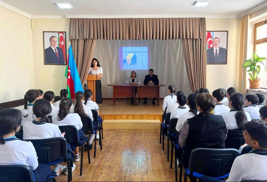 Məktəblilər zərərli vərdişlərə qarşı maarifləndirilir