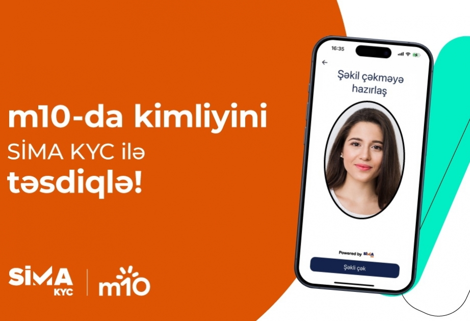 ®  Подтвердите свою личность на m10 с SİMA KYC!