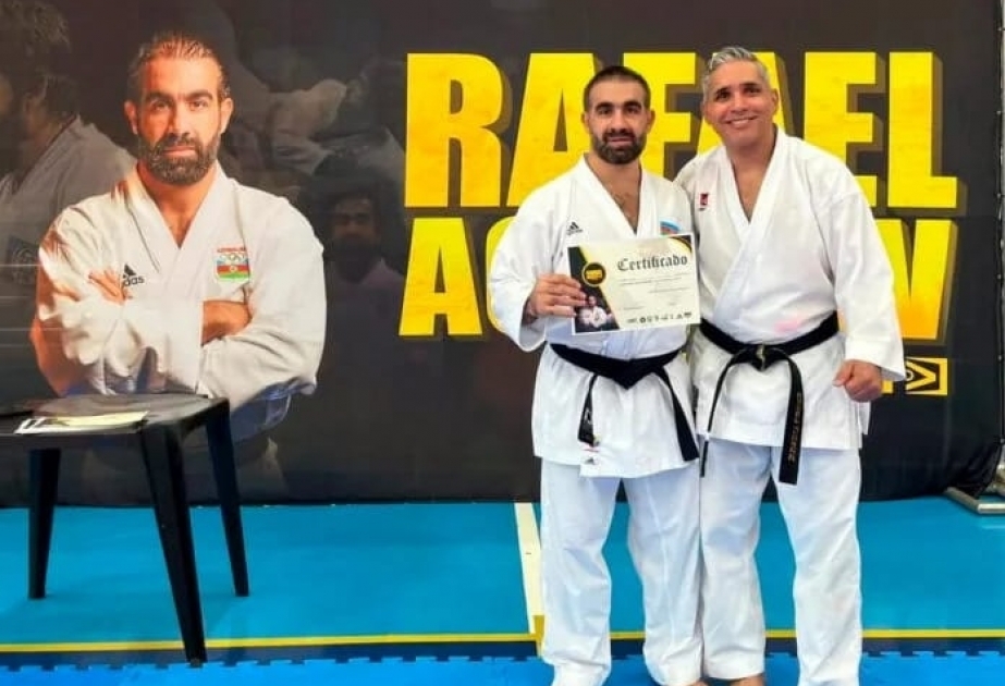 Azərbaycanın tanınmış karateçisi Braziliyada xüsusi məşq keçib