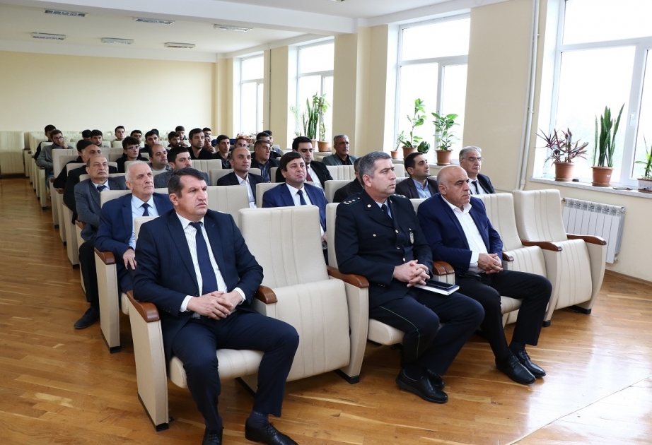 AzMİU-da rəhbər heyət üçün mülki müdafiə məşqi – zəlzələ zamanı davranışlar yoxlanılıb