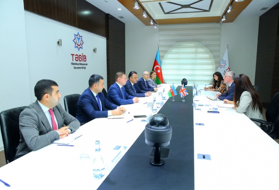Britaniyanın tibb və farmakoloji sahələrdə ixtisaslaşan şirkətlərinin ölkəmizə cəlb olunma imkanları müzakirə olunub