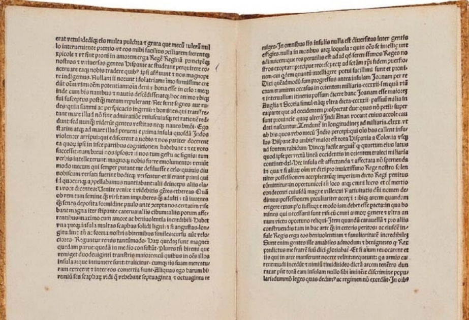 Una carta de Cristóbal Colón de 1493 se subasta por 3,92 millones de dólares
