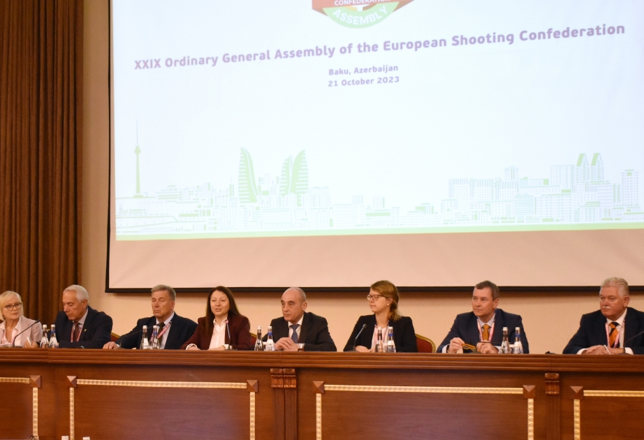 29th General Assembly of the European Shooting Federation kicks off in Baku
