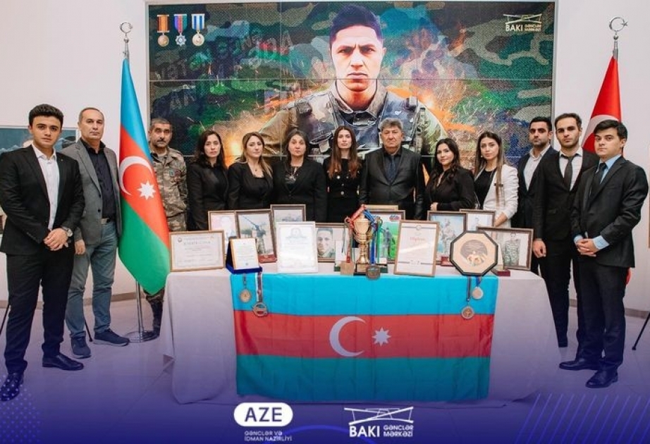 Bakı Gənclər Mərkəzində “Qəhrəman Muxtar Qasımlı” sənədli filmi nümayiş olunub