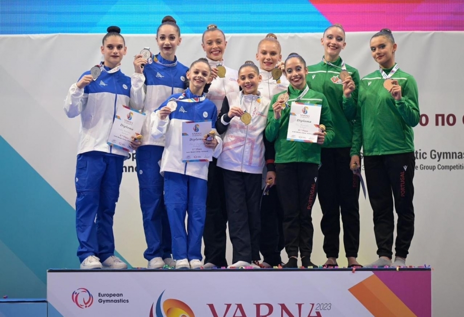 Азербайджанские акробаты завоевали еще три медали на чемпионате Европы