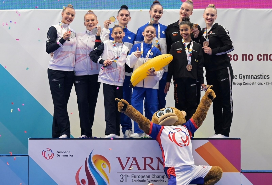 Azərbaycan gimnastlarının Avropa çempionatında qazandıqları qızıl medalların sayı 7-yə çatıb