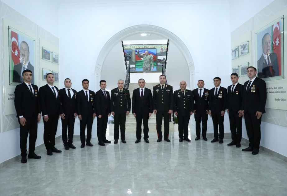 Vətən müharibəsi iştirakçıları Dövlət Xidmətində həqiqi hərbi xidmətə qəbul olunub