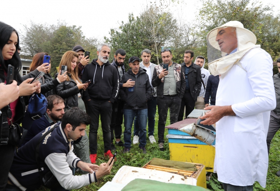 Turizm şirkətlərinin nümayəndələri tanışlıq məqsədilə aqroturizm təsərrüfatlarında olublar