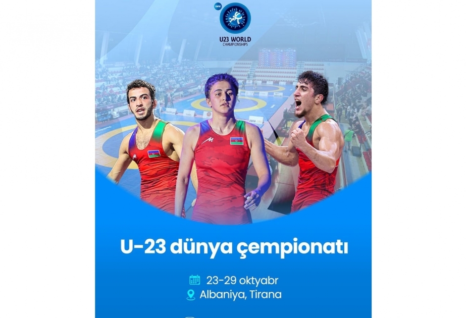 Azerbaijani U23 freestyle wrestlers to vie for world medals in Albania