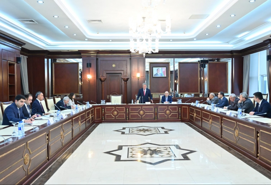 Milli Məclis yanında Toponimiya komissiyasının iclası keçirilib