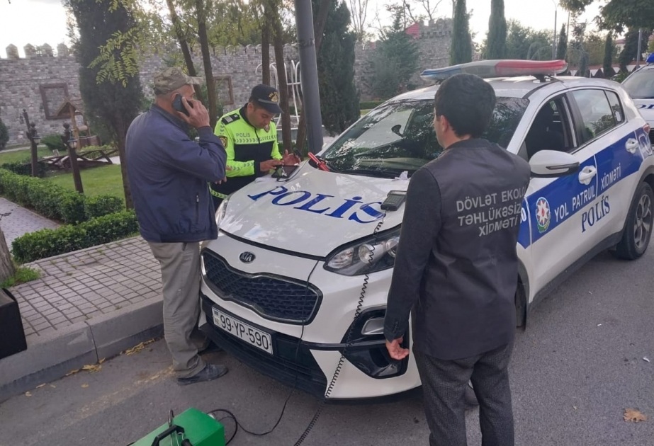İsmayıllıda atmosferi çirkləndirən avtomobillərin sürücüləri barəsində inzibati tədbir görülüb