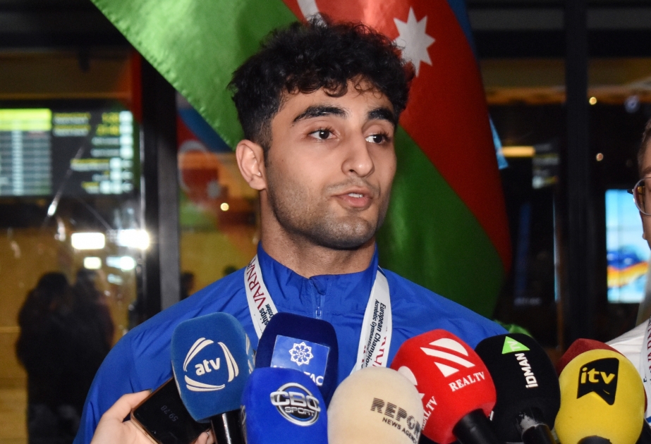 Qızıl medal mükafatçısı: Qələbəmizi şəhid və qazilərimizə həsr edirik