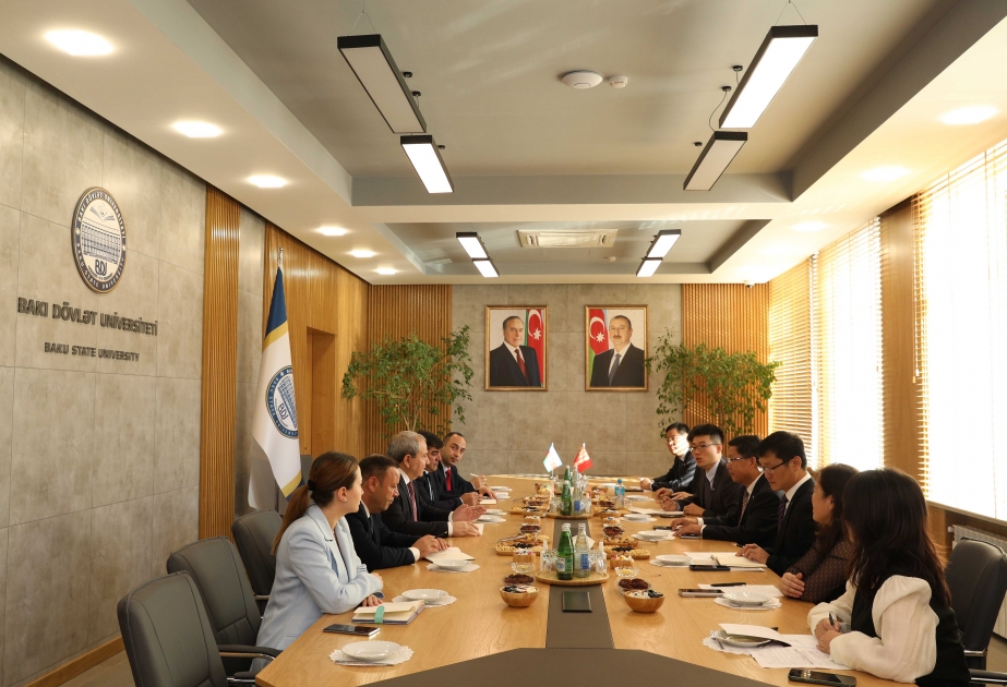 China’s Anhui University delegation visits Baku State University